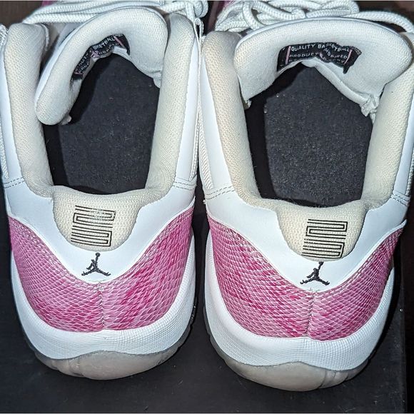 Jordan Retro Low 11's Pink Snakeskin - Picture 6 of 8
